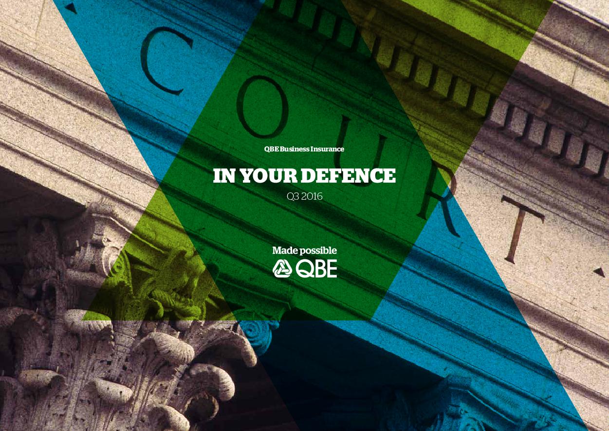 In Your Defence - Q3 2016 (PDF 328Kb)