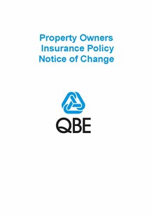 ARCHIVED - NPOF070819 Property Owners Insurance Policy  Notice of Change